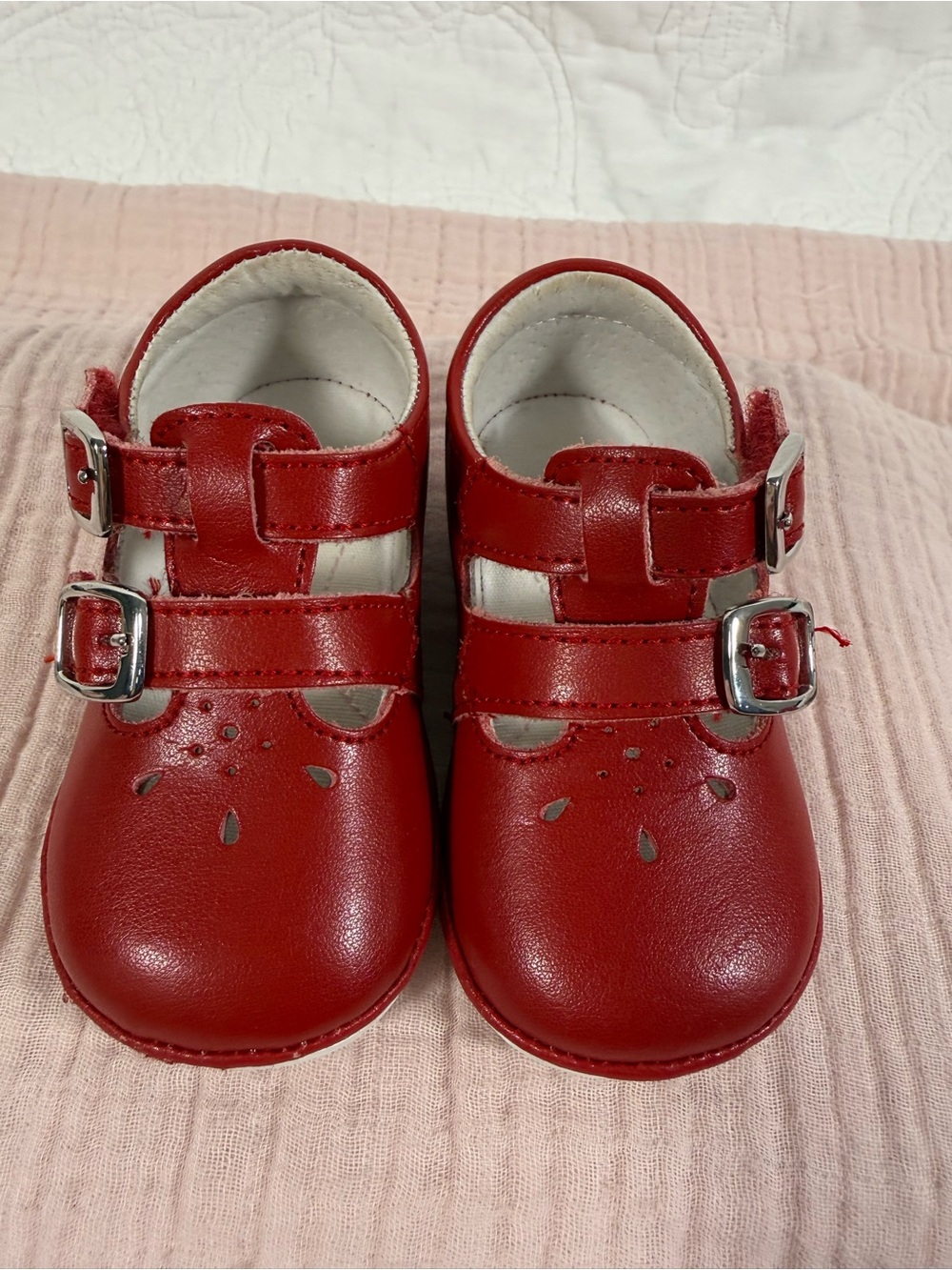 Angel Dear Red Toddler Mary Jane Walker Shoes